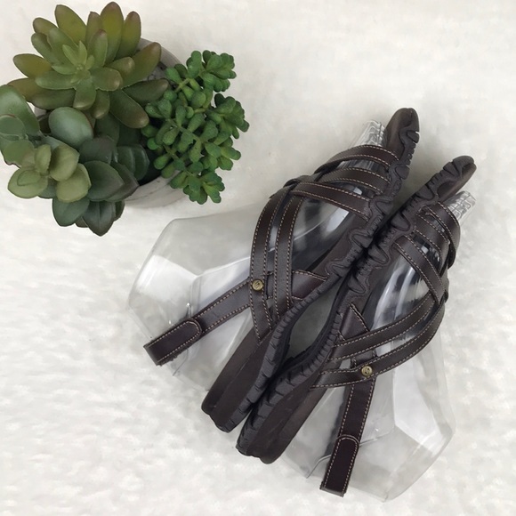 Skechers Brown Sandals 6 - Picture 5 of 8